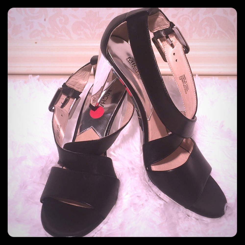 New Michael Kors Black/Silver Shoes